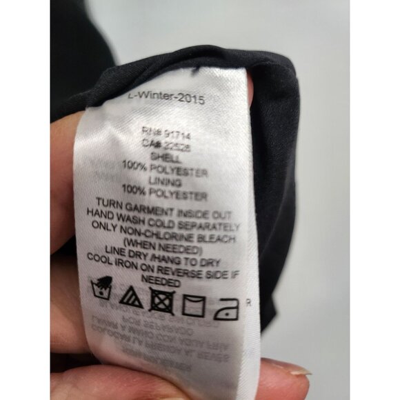 Armani Exhange Womens Little Back Mini Dress Size 4 Tie Waist Sleeveless Capsule - Picture 6 of 8